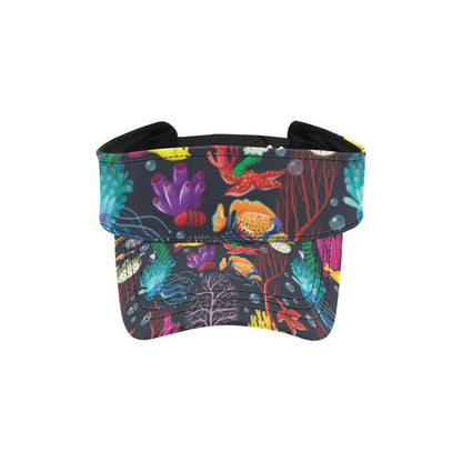 Underwater Cute Print Design LKS303 Unisex Sun Visor
