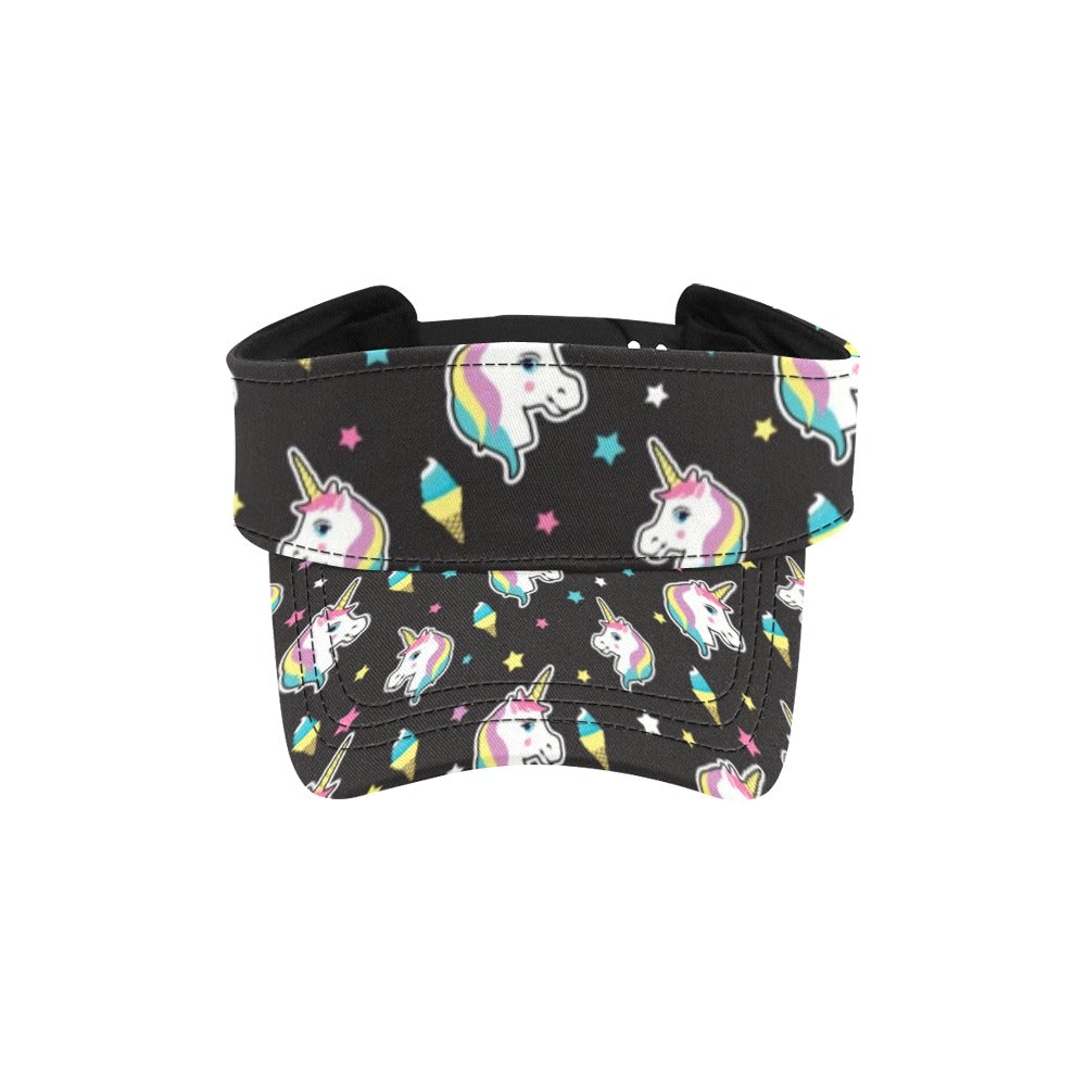 Unicorn Print Design LKS302 Unisex Sun Visor