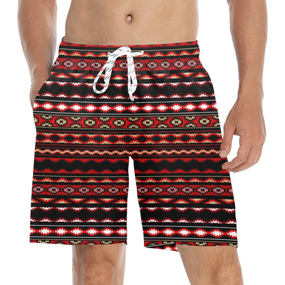 Southwestern Themed Men's Swim Trunks Beach Shorts