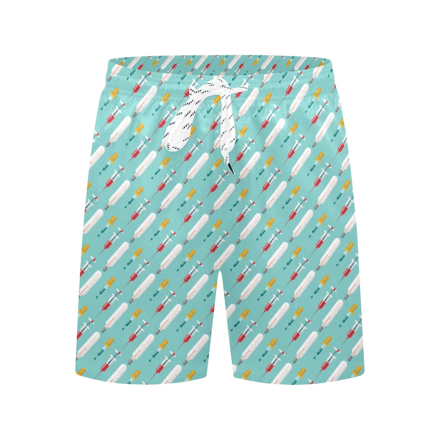 Phlebotomist Medical Print Men's Swim Trunks Beach Shorts