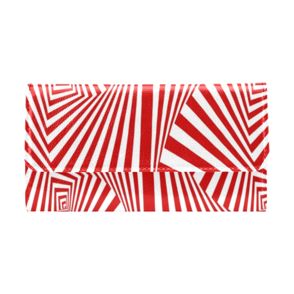 Vortex Print Design LKS304 Women's Trifold Wallet