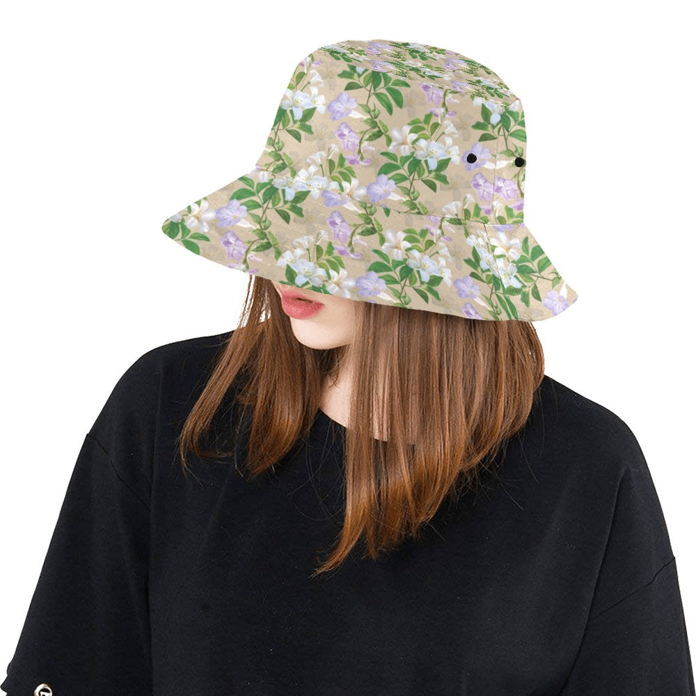 Sampaguita Print Design LKS302 Unisex Bucket Hat