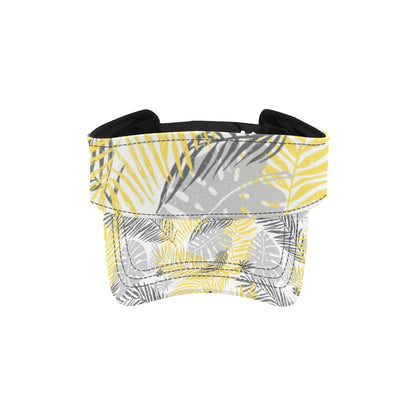 Palm Leaves Pattern Print Design PL012 Unisex Sun Visor