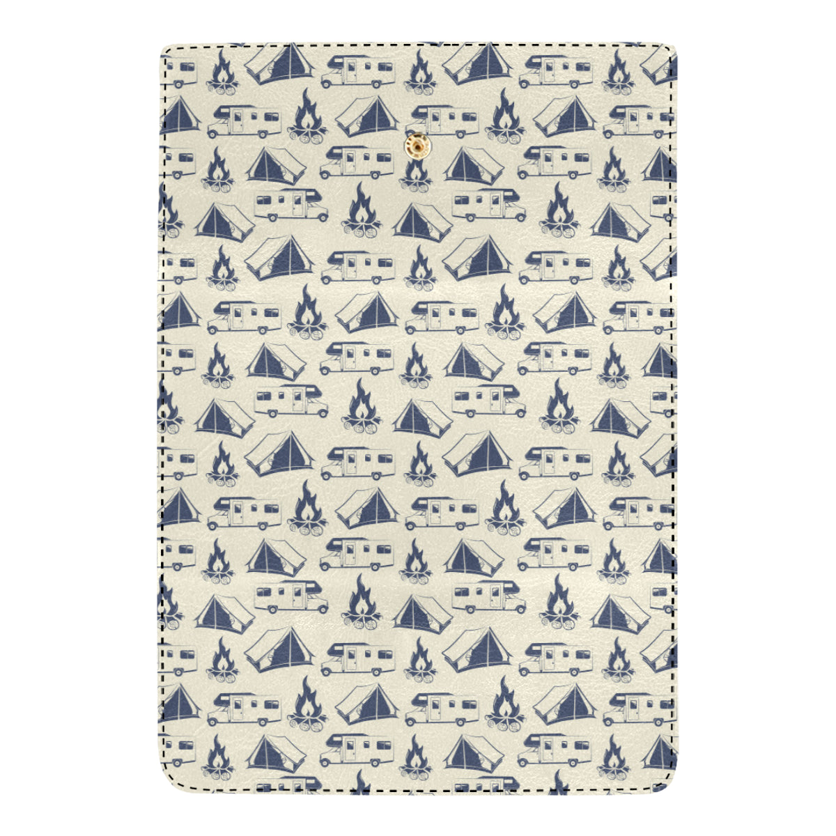 Campfire Pattern Print Design 01 Women's Trifold Wallet