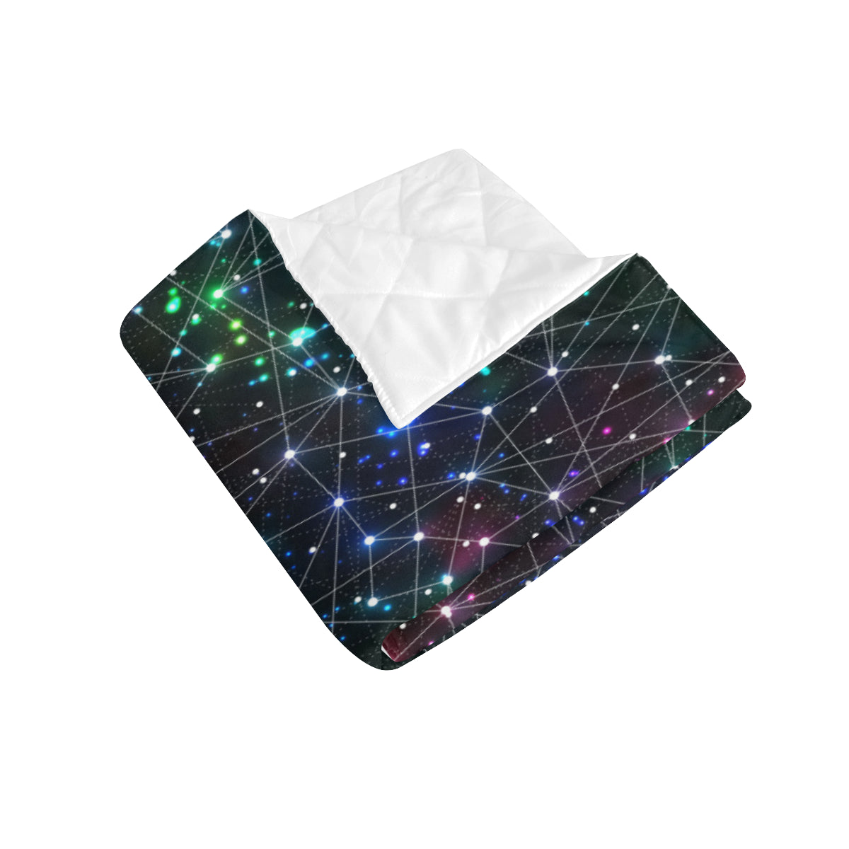 Cosmic Pattern Print Design 01 Premium Quilt