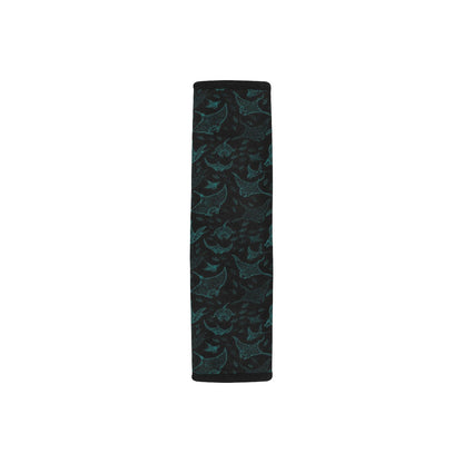 Manta Ray Print Design LKS402 Car Seat Belt Cover