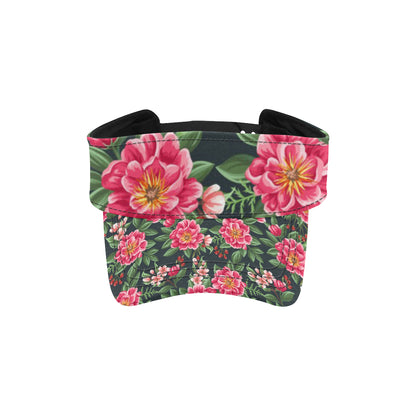Summer Floral Pattern Print Design SF06 Unisex Sun Visor