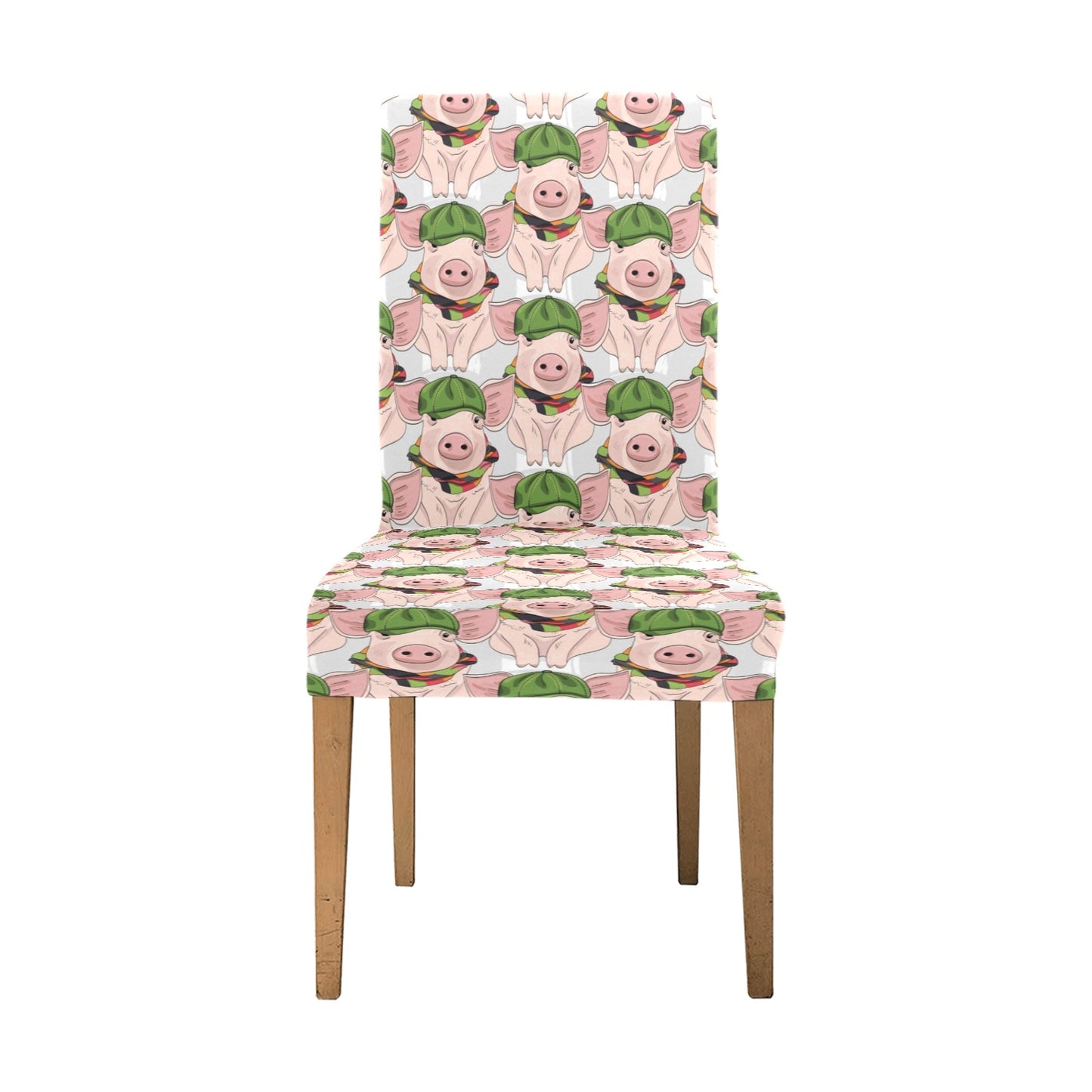 Pig Print Design LKS403 Dining Chair Slipcover