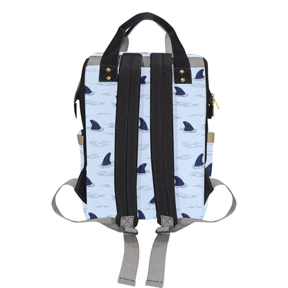 Shark Fin Diaper Bag Backpack
