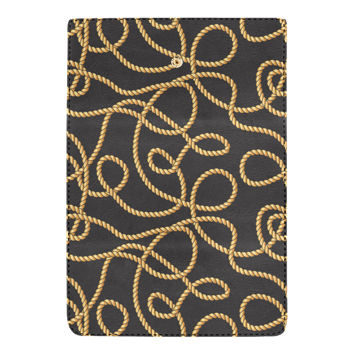 Rope Pattern Print Design A04 Women's Trifold Wallet
