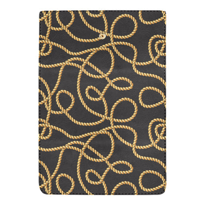 Rope Pattern Print Design A04 Women's Trifold Wallet