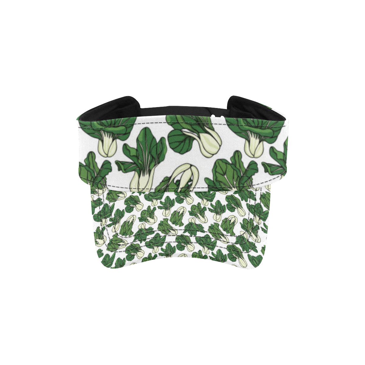 Bok Choy Pattern Print Design 02 Unisex Sun Visor