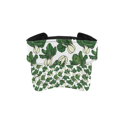 Bok Choy Pattern Print Design 02 Unisex Sun Visor