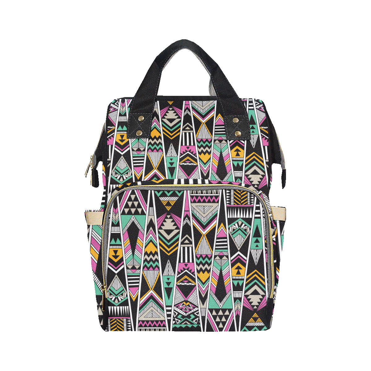 Tribal Aztec Triangle Diaper Bag Backpack