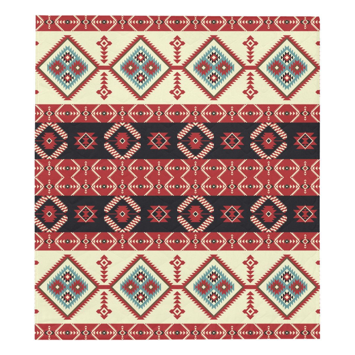 Navajo Pattern Print Design A05 Premium Quilt