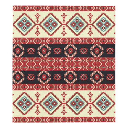 Navajo Pattern Print Design A05 Premium Quilt