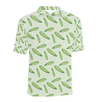 Zucchini Print Design LKS302 Men Polo Shirt