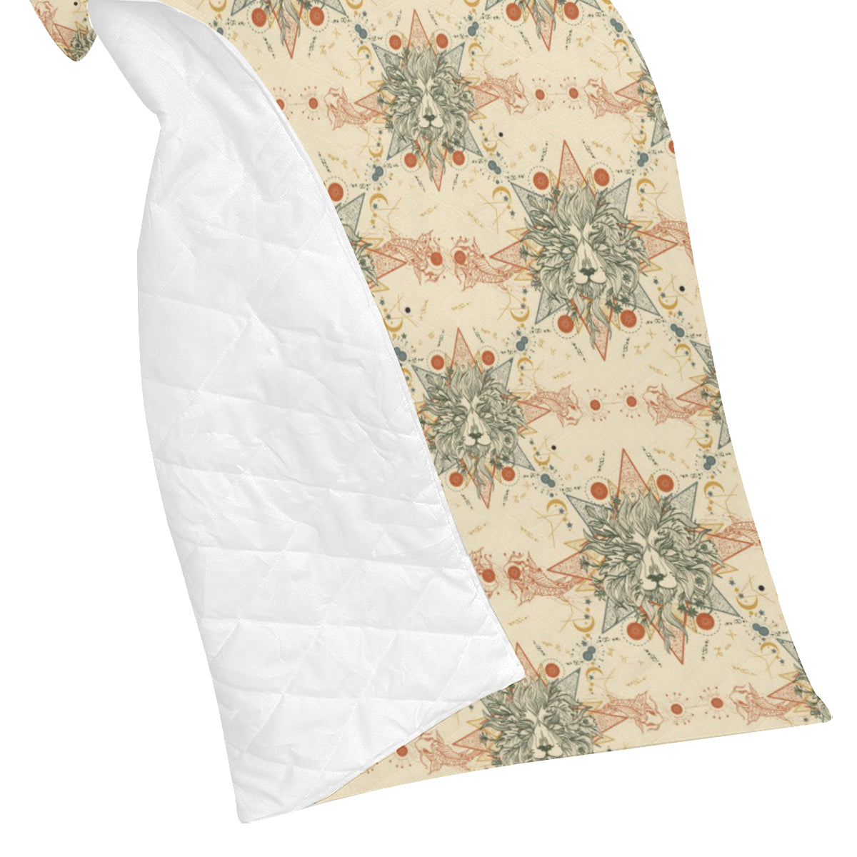 Leo Pattern Print Design 02 Premium Quilt
