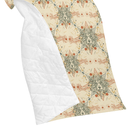 Leo Pattern Print Design 02 Premium Quilt