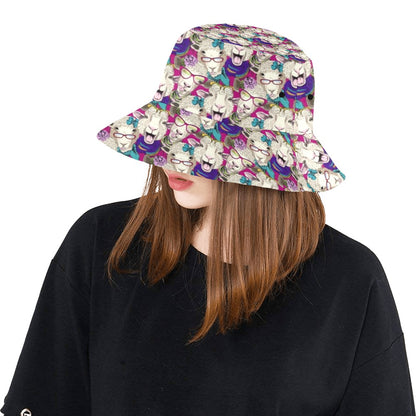 Sheep Print Design LKS403 Unisex Bucket Hat