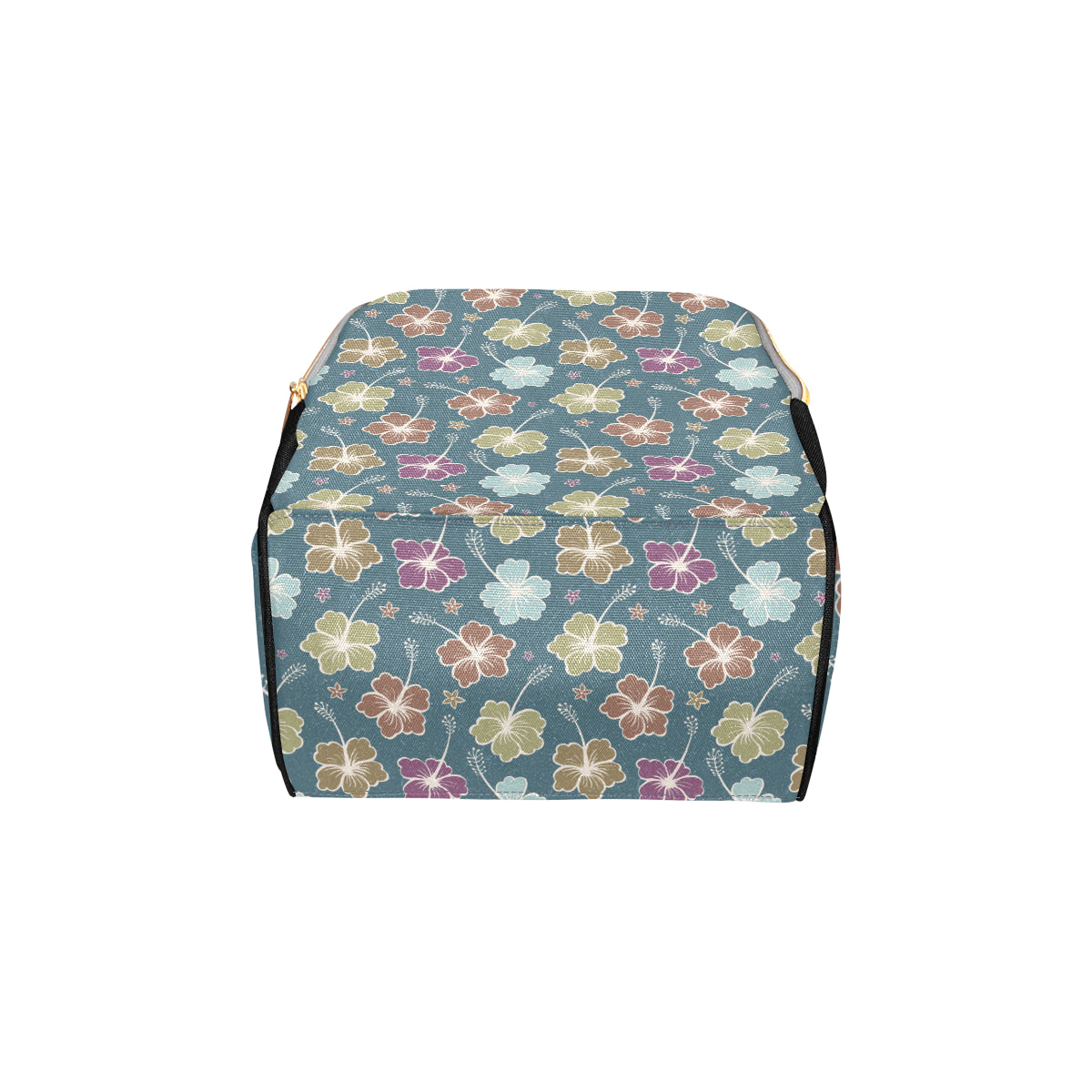 Hibiscus Pattern Print Design HB033 Diaper Bag Backpack