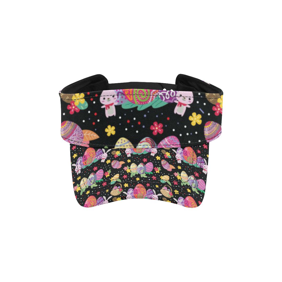 Easter Eggs Pattern Print Design RB06 Unisex Sun Visor