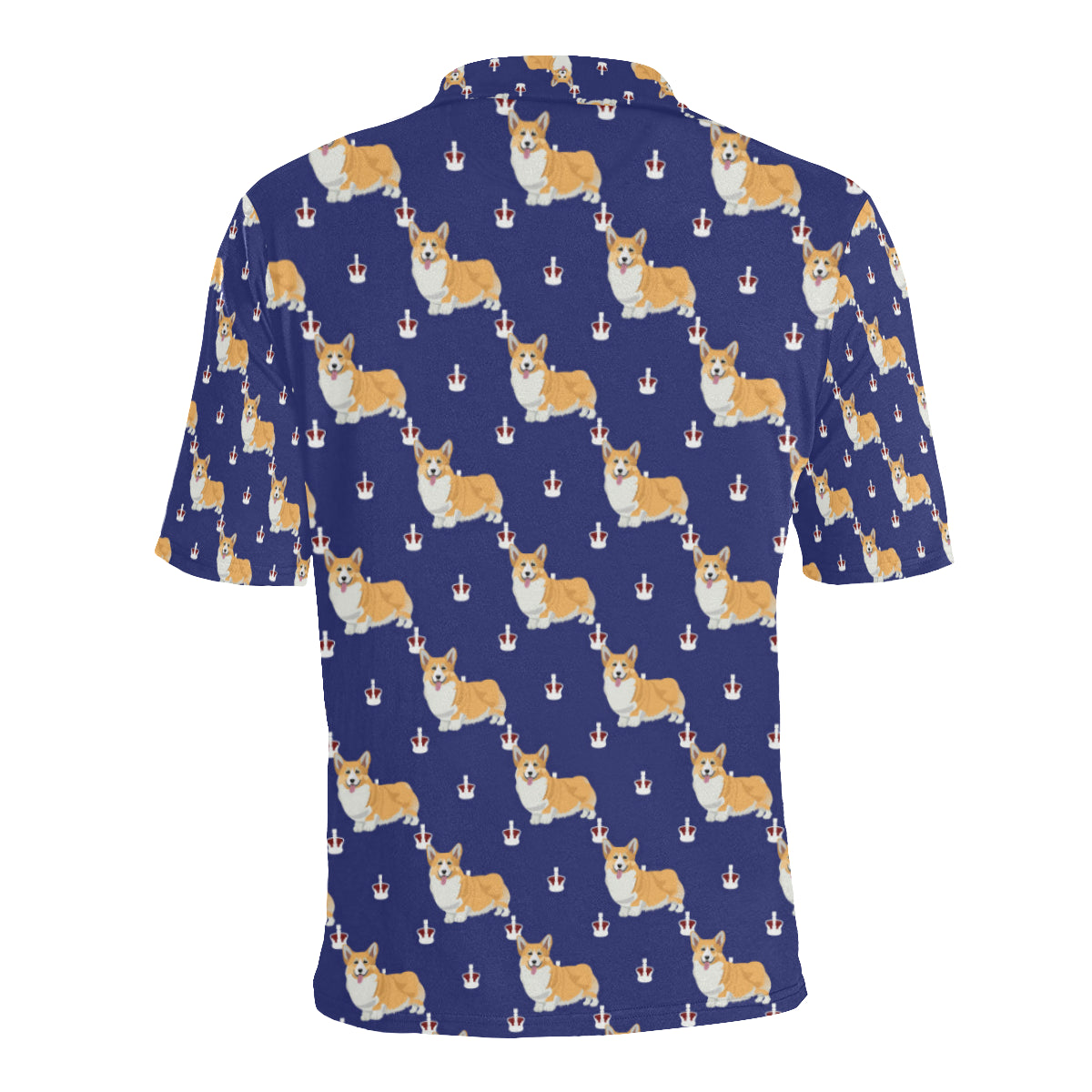 Pembroke Welsh Corgis Pattern Print Design A07 Men Polo Shirt