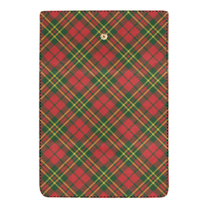Plaid Holiday Pattern Print Design A01 Women's Trifold Wallet