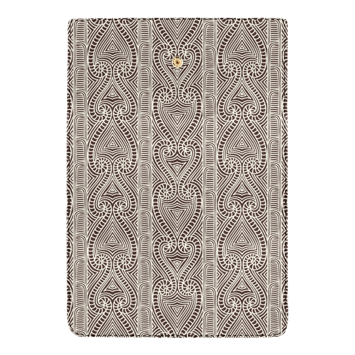 Maori Pattern Print Design 04 Women's Trifold Wallet