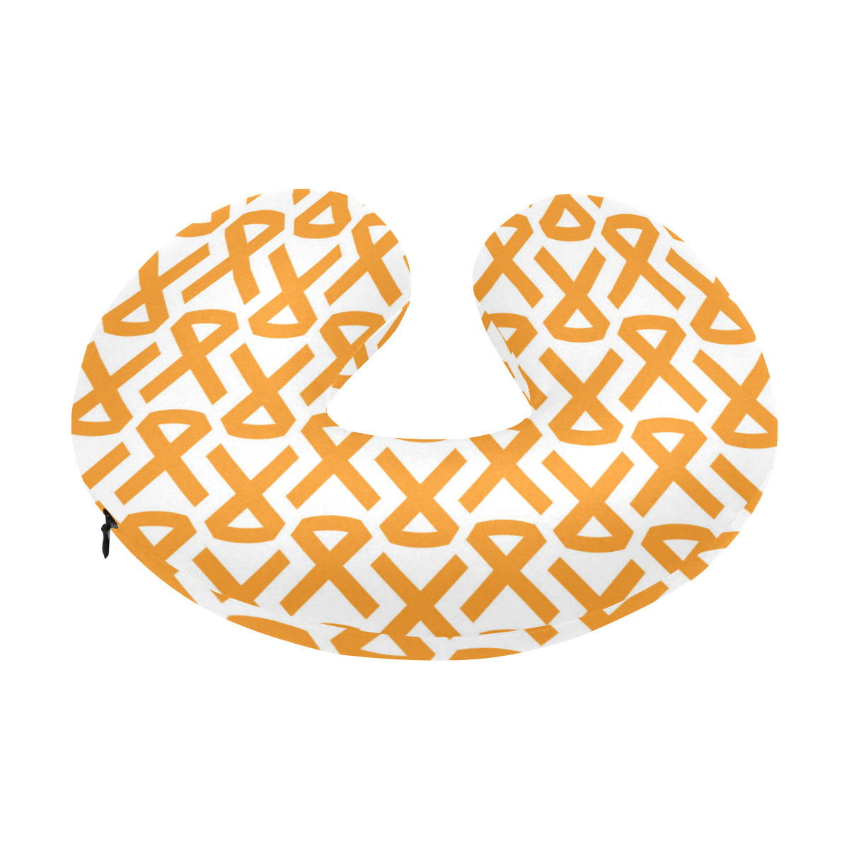 Appendix cancer Pattern Print Design 02 U-Shaped Travel Neck Pillow