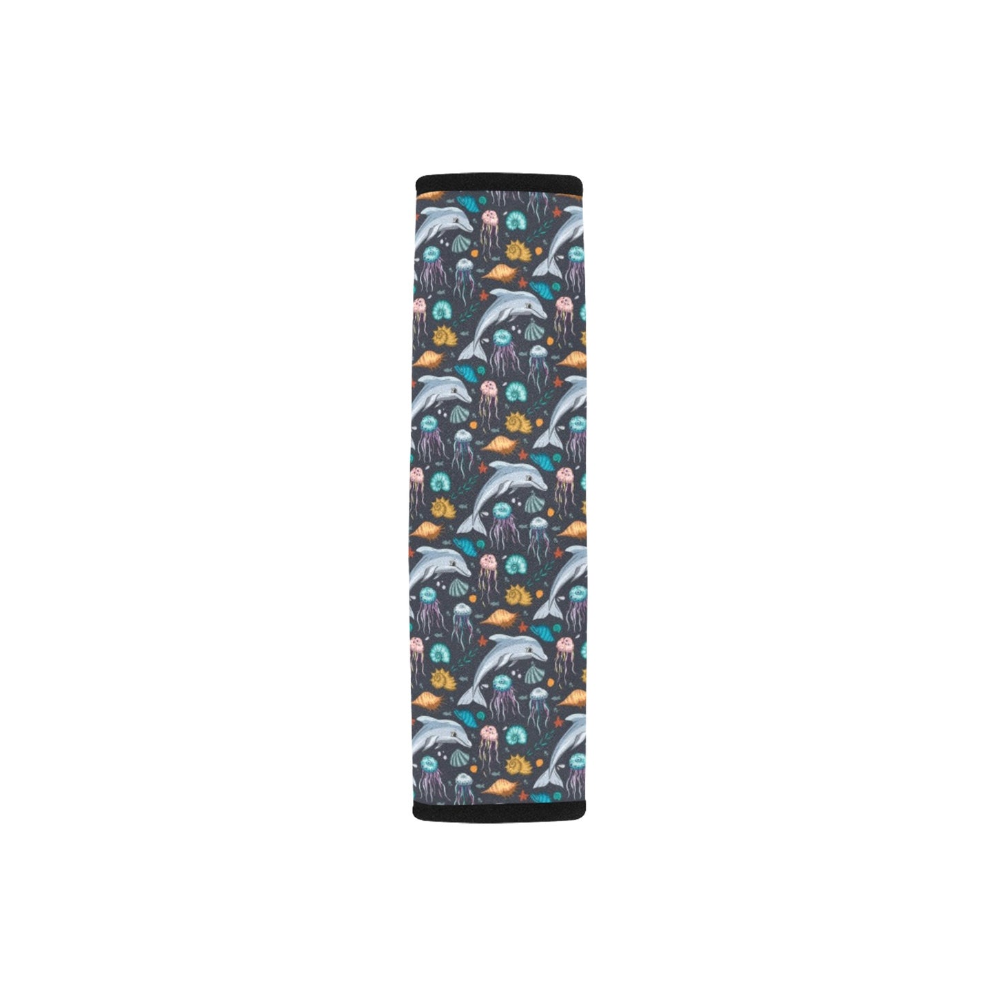 Underwater Dolphin Print Design LKS304 Car Seat Belt Cover