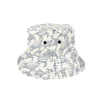 Sea Turtle Print Design LKS304 Unisex Bucket Hat
