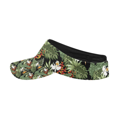 Bird Of Paradise Pattern Print Design 02 Unisex Sun Visor