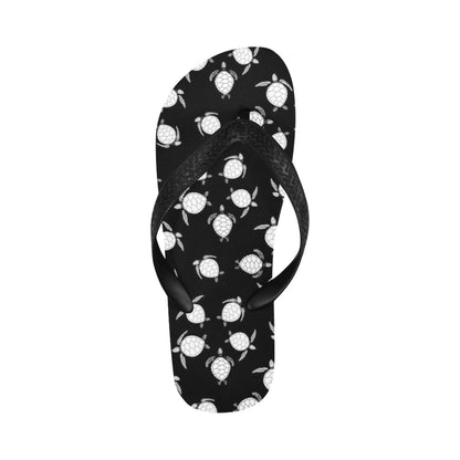Sea Turtle Print Design LKS303 Flip Flops