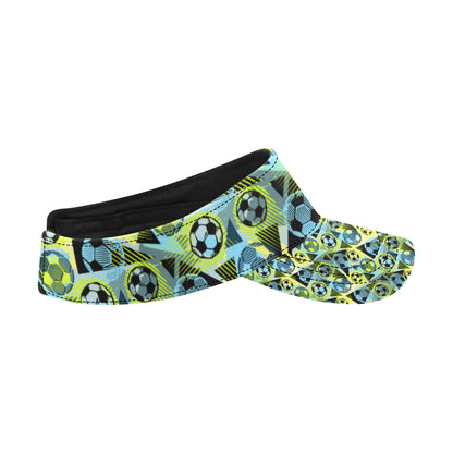 Soccer Ball Themed Print Design Unisex Sun Visor