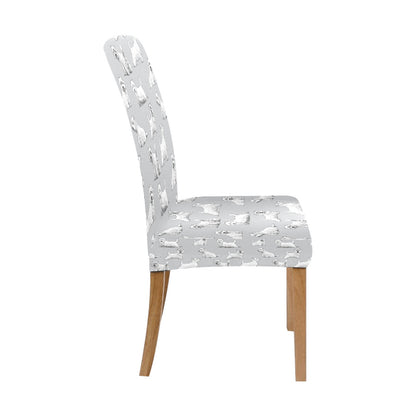 Scottish Terriers Print Design LKS3011 Dining Chair Slipcover
