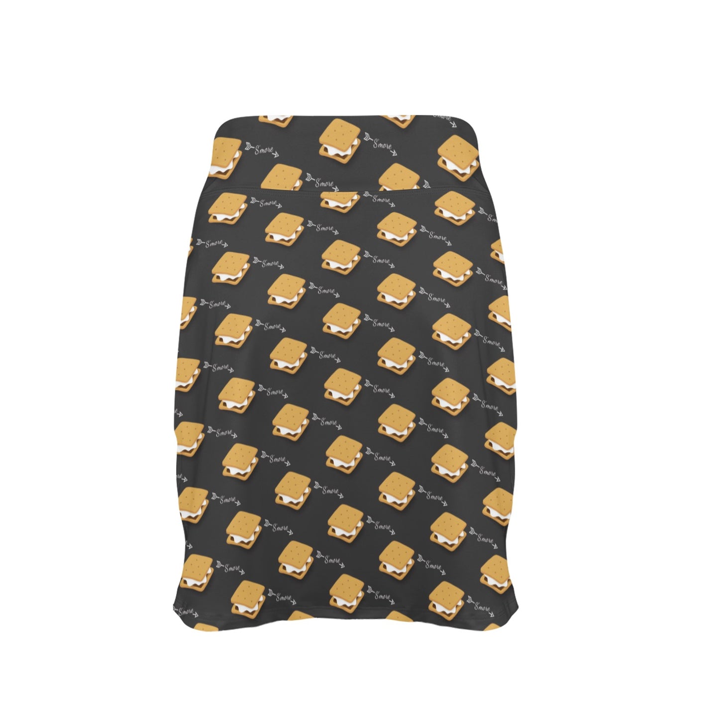 S_Mores Print Design LKS301 17" Golf & Pickleball Skort with Pockets