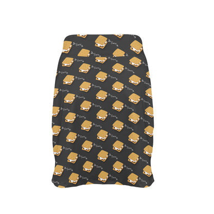 S_Mores Print Design LKS301 17" Golf & Pickleball Skort with Pockets