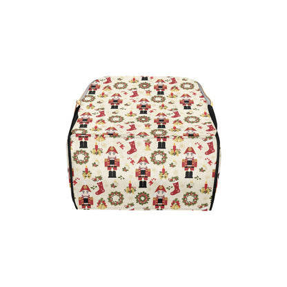 Nutcracker Pattern Print Design A01 Diaper Bag Backpack