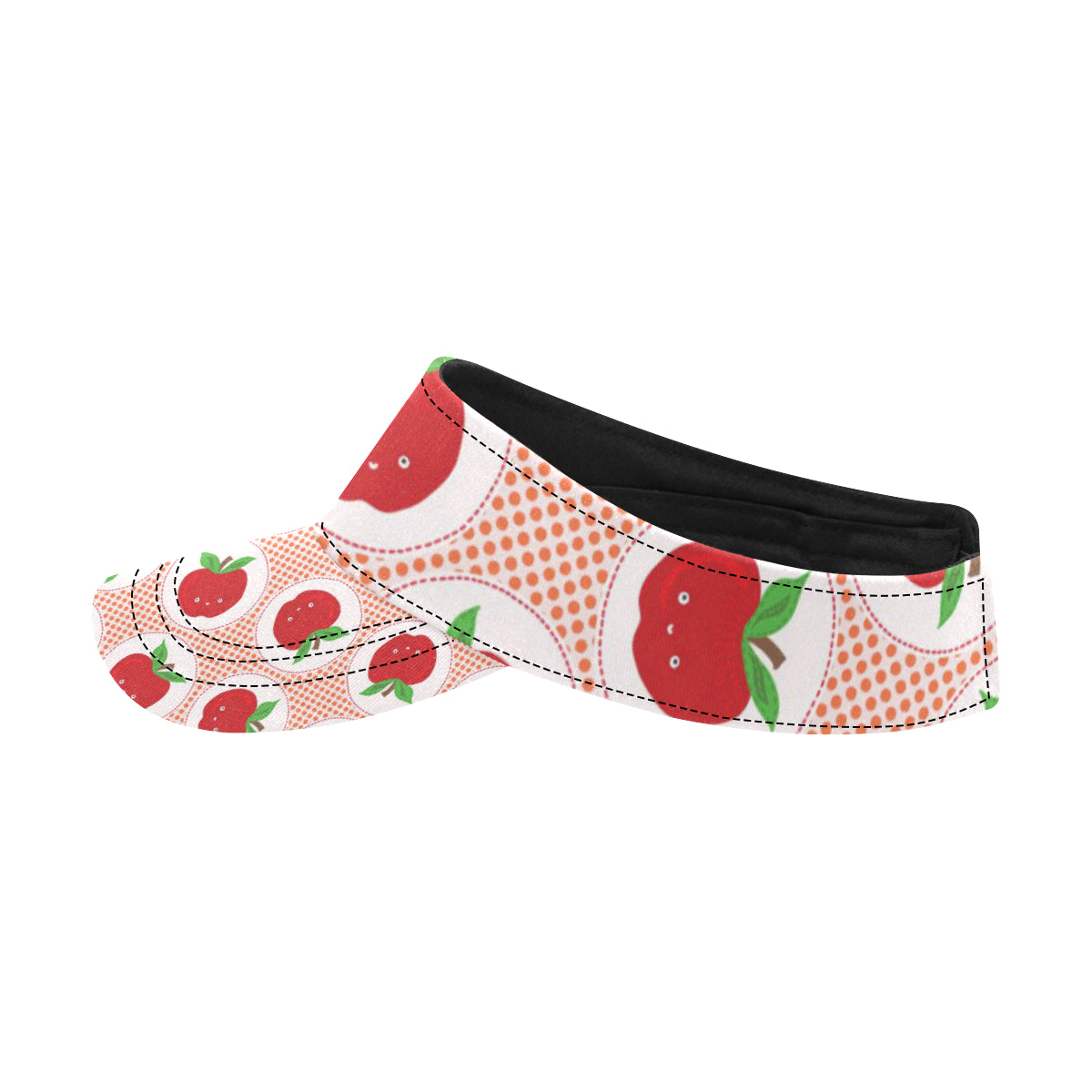 Apple Pattern Print Design AP08 Unisex Sun Visor