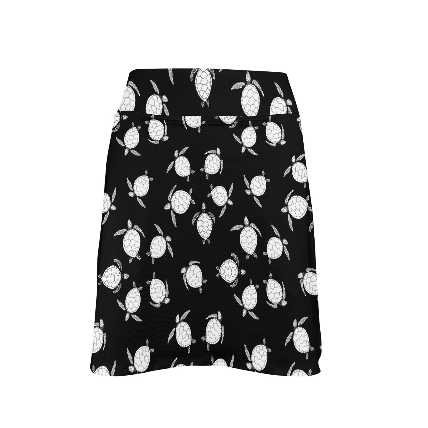 Sea Turtle Print Design LKS303 17" Golf & Pickleball Skort with Pockets