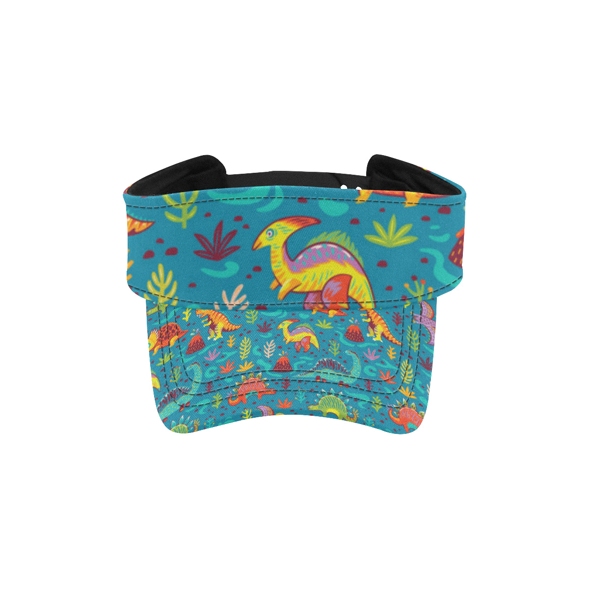 Dinosaur Cartoon Style Unisex Sun Visor