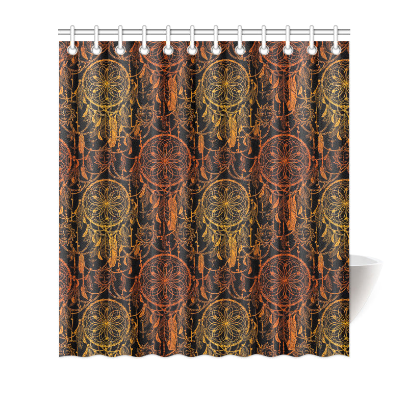 Dream catcher Sun and Moon Shower Curtain