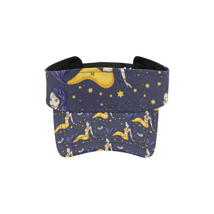 Pisces Pattern Print Design A04 Unisex Sun Visor