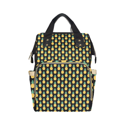 Pineapple Pattern Print Design A03 Diaper Bag Backpack