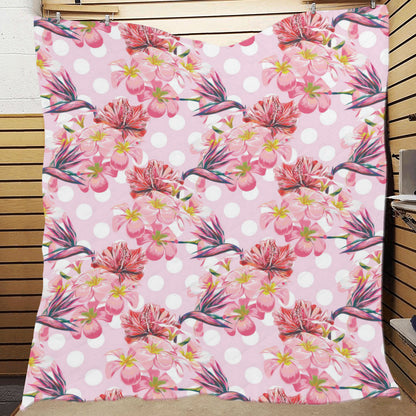 Bird Of Paradise Pattern Print Design BOP011 Premium Quilt