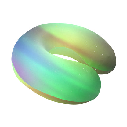 Aurora Borealis Pattern Print Design 03 U-Shaped Travel Neck Pillow