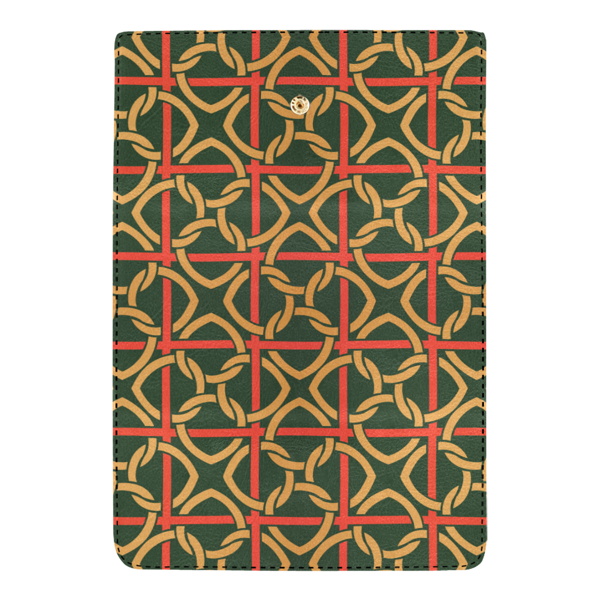 Irish Pattern Print Design 01 Women's Trifold Wallet