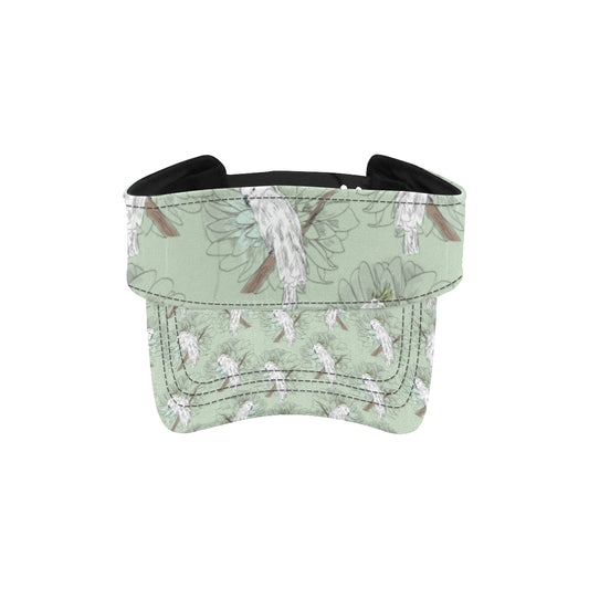 Cockatiel Pattern Print Design 01 Unisex Sun Visor