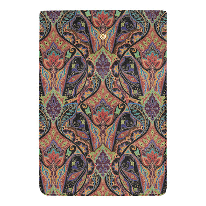 Bohemian Pattern Print Design 06 Women's Trifold Wallet